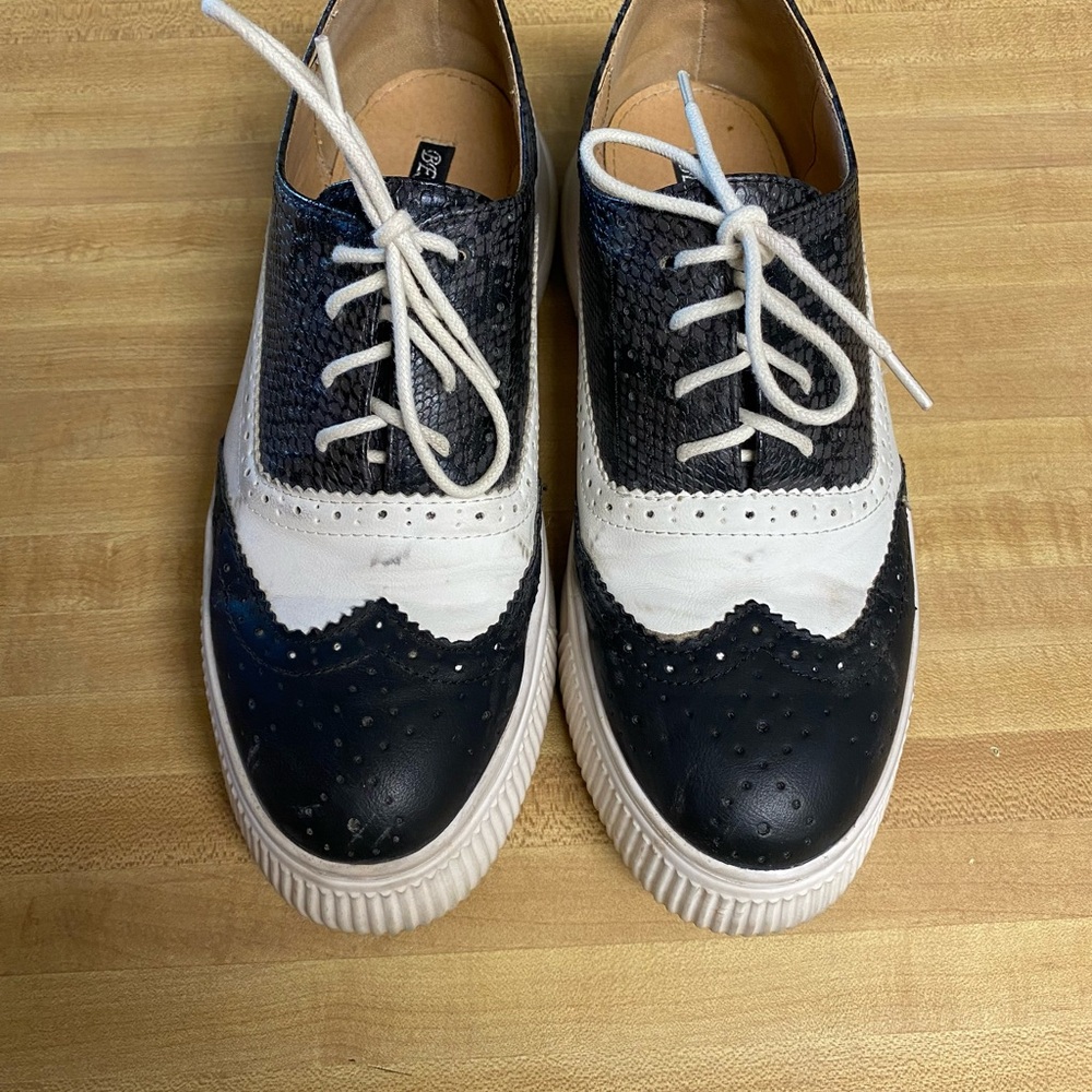 Black and White Women's Shoes